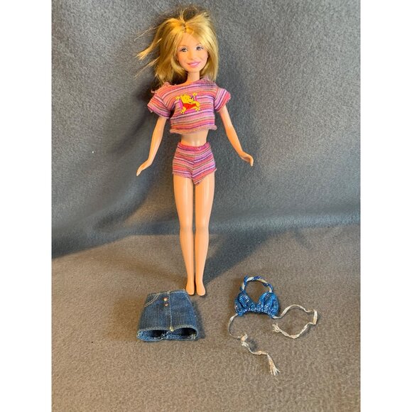 2001 Mattel Mary-Kate and Ashely-Mary-K W Outfits Jointed Bendable Knees Doll - Picture 2 of 13